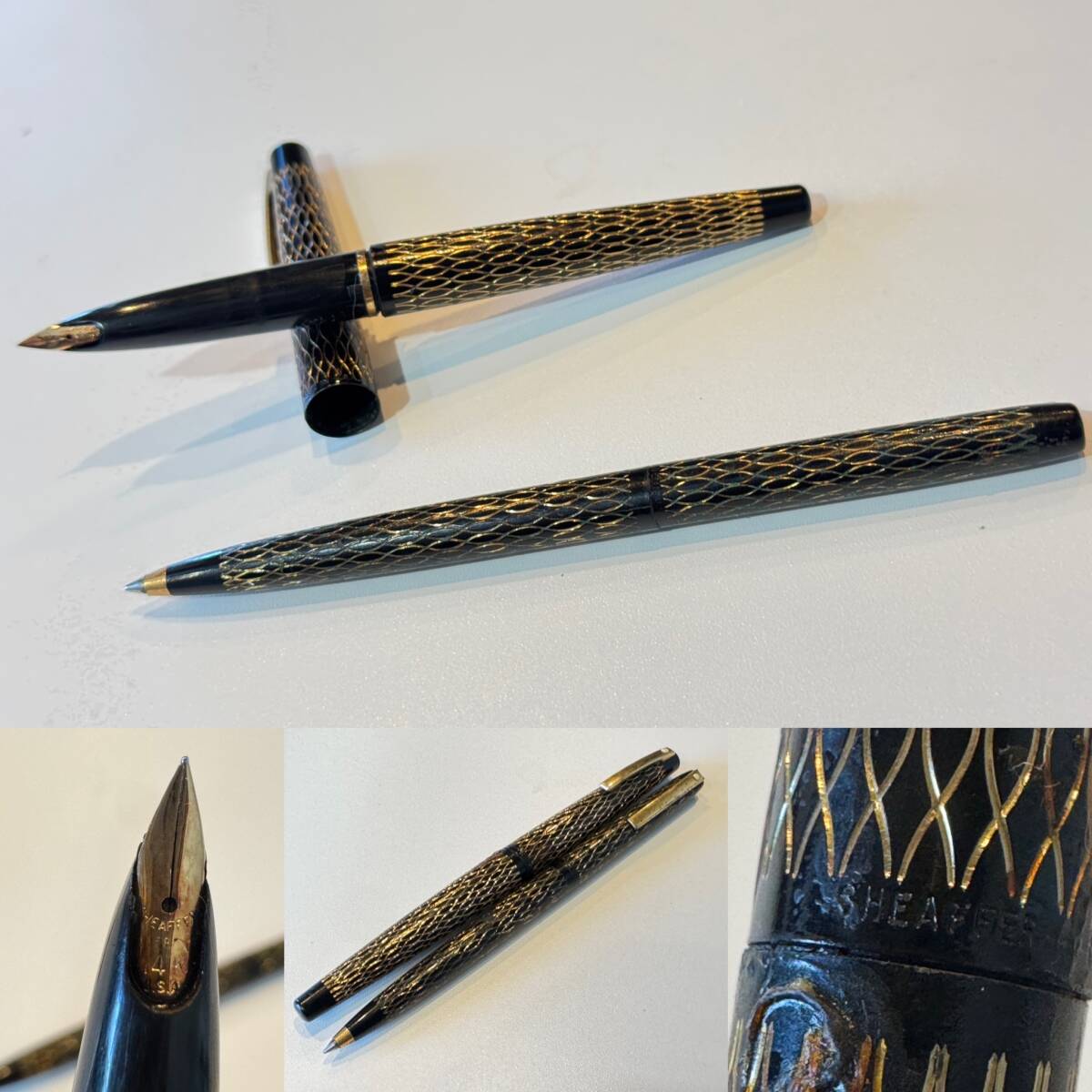 ☆SHEAFFER シェーファー 万年筆 / ボールペン セット☆ペン先 ☆SHEAFFER シェーファー 万年筆 / ボールペン セット☆ペン先