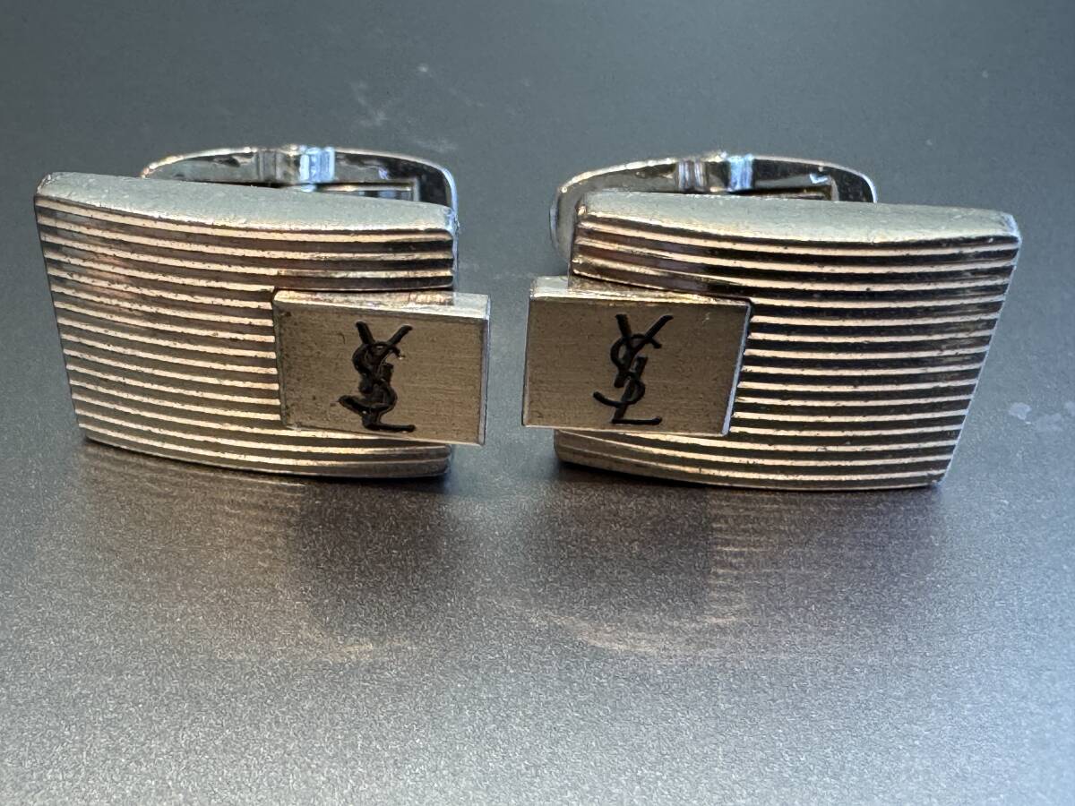 ☆Yves Saint Laurent イヴ・サンローラン YSL☆カフスボタン ☆Yves Saint Laurent イヴ・サンローラン YSL☆カフスボタン