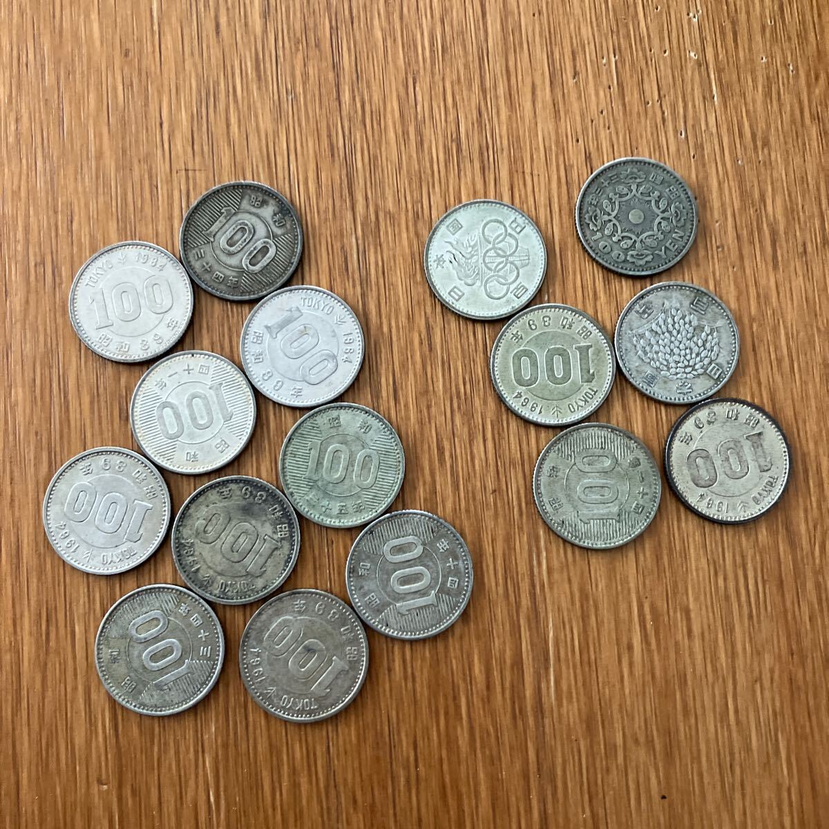 100円銀貨 鳳凰 稲 東京オリンピック 全3種セット : yuuhiflower