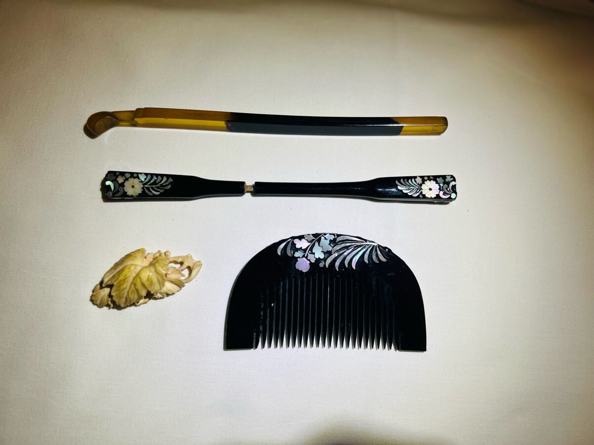 今年の新作から定番まで! 中古品 和装小物 笄 簪 櫛 検索 べっ甲 髪飾り 鼈甲 かんざし べっ甲