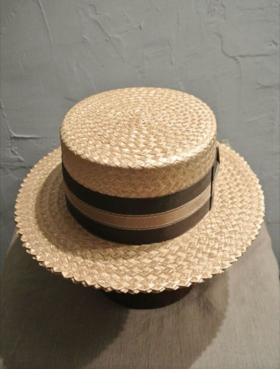 special vintage KNOX ノックス ボーターハット カンカン帽 50's special vintage KNOX ノックス ボーターハット カンカン帽 50's