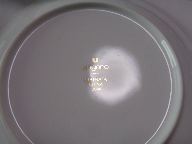 старый ungaro европейская посуда белый фарфор золотой ... волна .. бамбук . документ ..: глубокий река . орхидея хурма сейчас источник правый .. Karatsu Arita кастрюля остров Shino Noritake Limo -juji клей Minton