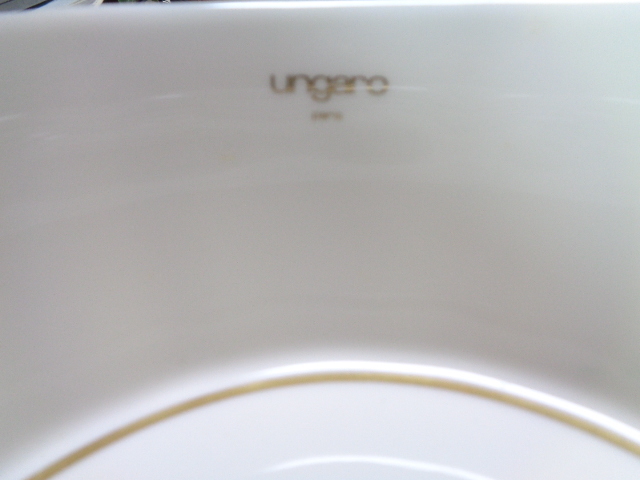 старый ungaro европейская посуда белый фарфор золотой ... волна .. бамбук . документ ..: глубокий река . орхидея хурма сейчас источник правый .. Karatsu Arita кастрюля остров Shino Noritake Limo -juji клей Minton