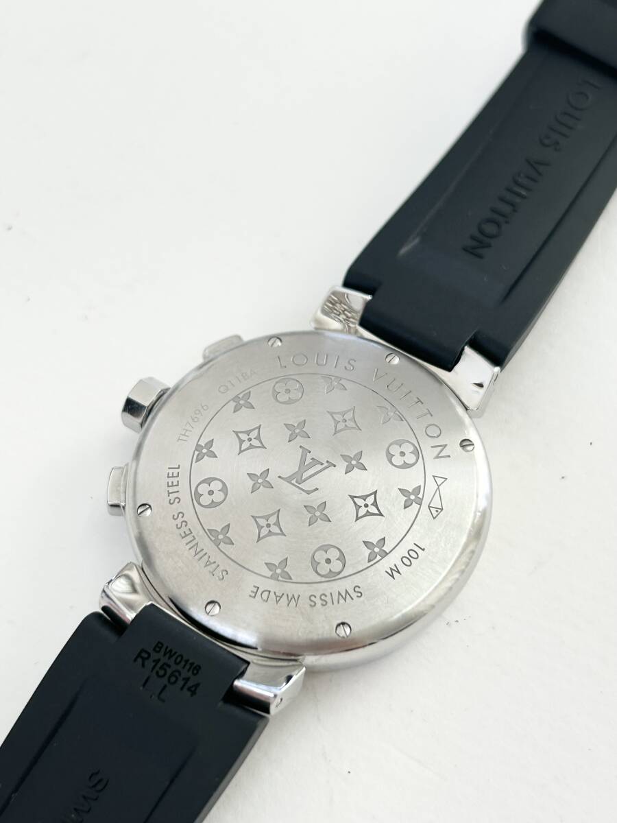 9) ヴィトン タンブール ラブリーカップクロノGM シェル文字盤(pán) Q11BA 紳士用