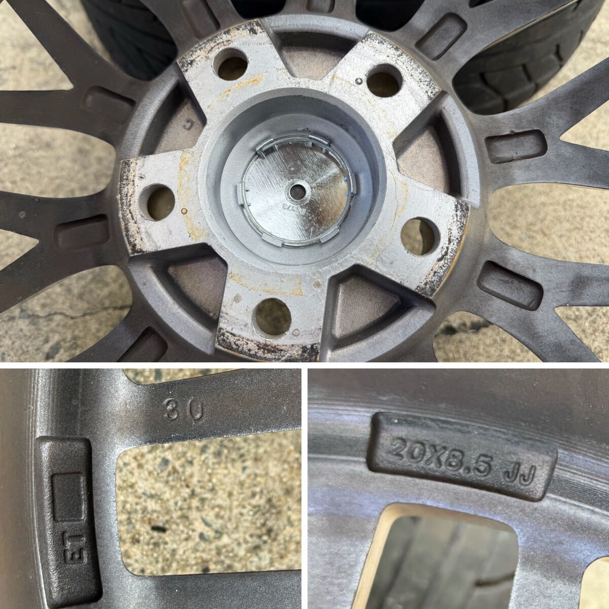 BBS LM タイプ 20インチ ホイール 8.5J +30 4本 245/35R20 114.3 BBS LM タイプ 20インチ ホイール 8.5J +30 4本 245/35R20 114.3