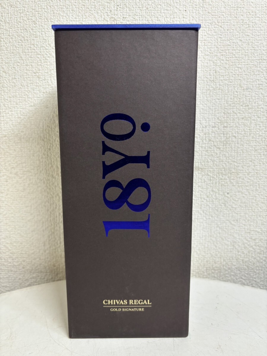 未開栓】 CHIVAS REGAL 18 シーバスリーガル 18年 ゴールド 未開栓】 CHIVAS REGAL 18 シーバスリーガル 18年 ゴールド