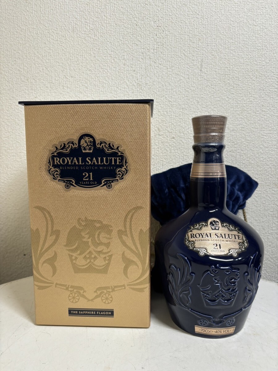 未開栓】 ROYAL SALUTE 21 ロイヤル サルート 21年 陶器ボトル 未開栓】 ROYAL SALUTE 21 ロイヤル サルート 21年 陶器ボトル
