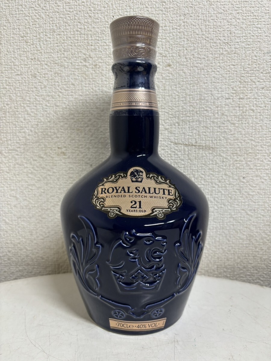 未開栓】 ROYAL SALUTE 21 ロイヤル サルート 21年 陶器ボトル 未開栓】 ROYAL SALUTE 21 ロイヤル サルート 21年 陶器ボトル