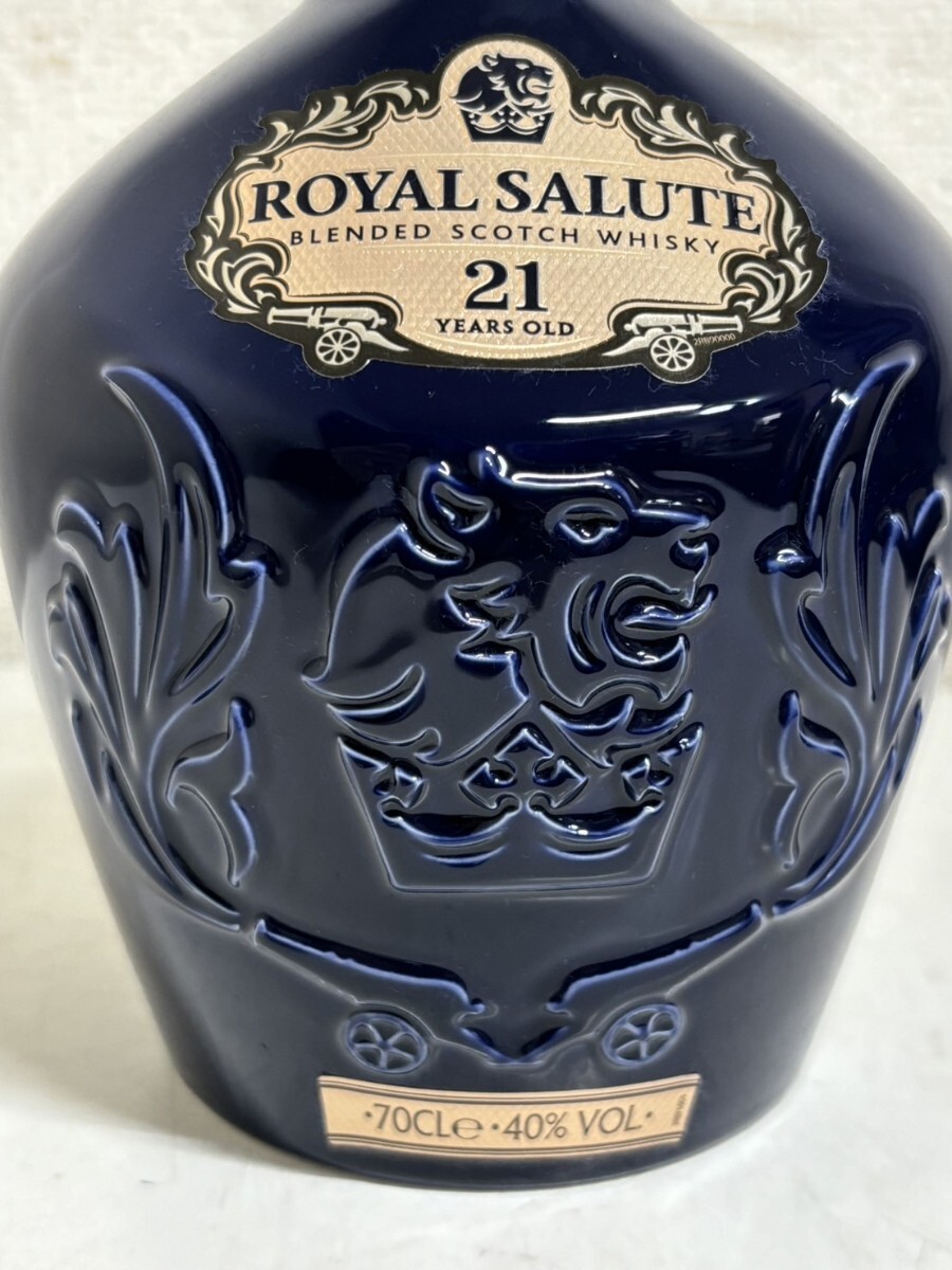 未開栓】 ROYAL SALUTE 21 ロイヤル サルート 21年 陶器ボトル 未開栓】 ROYAL SALUTE 21 ロイヤル サルート 21年 陶器ボトル