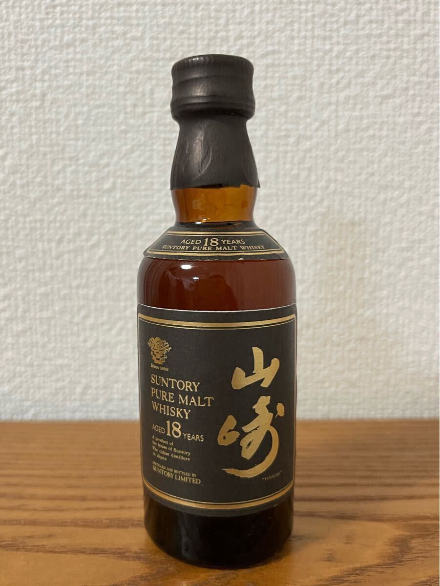 未開栓】サントリー 山崎18年 50ml 43% ピュアモルト ウイスキー 未開栓】サントリー 山崎18年 50ml 43% ピュアモルト ウイスキー