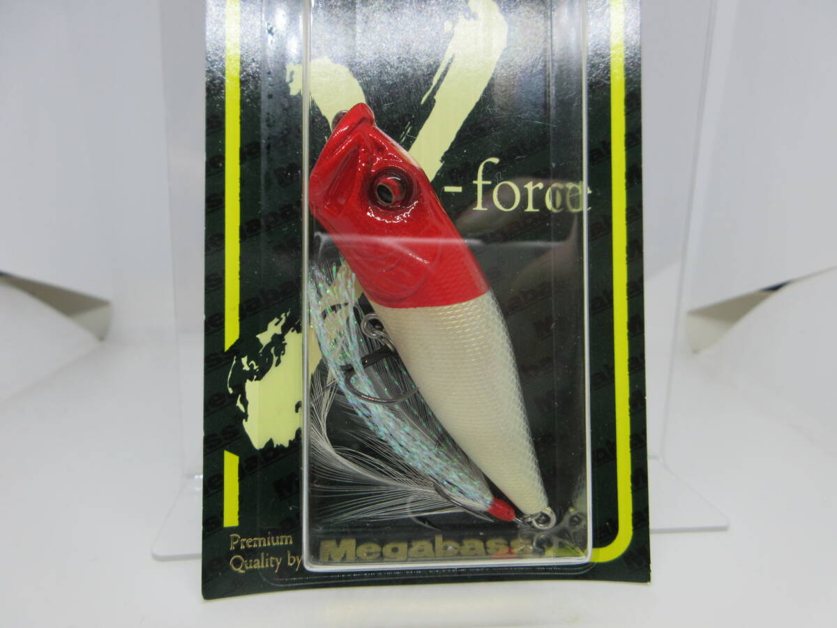メガバス・ポップX スペシャルカラー レッドヘッド 未開封品 メガバス・ポップX スペシャルカラー レッドヘッド 未開封品