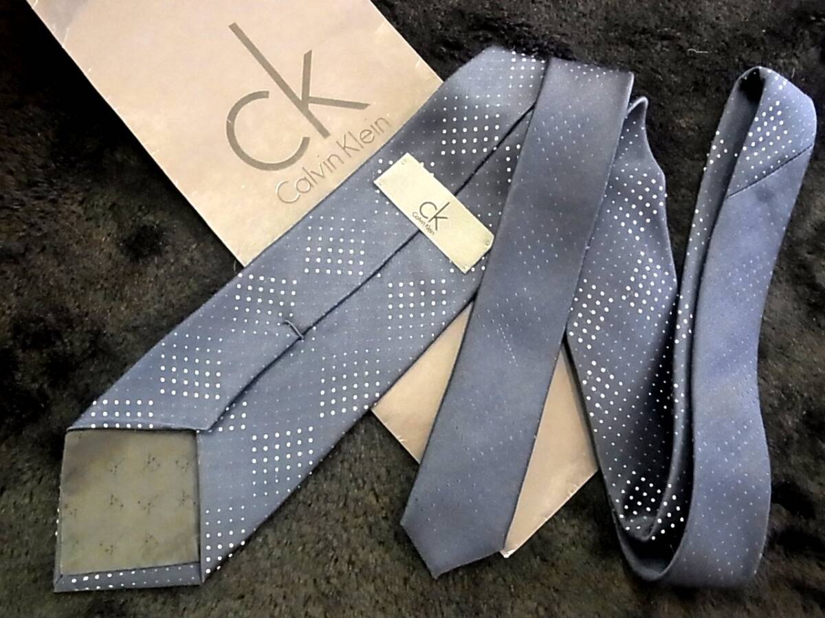 E4382Y●在庫(kù)処分SALE●【Ｃｋ】カルバンクライン【CalvinKlein】ネクタイ