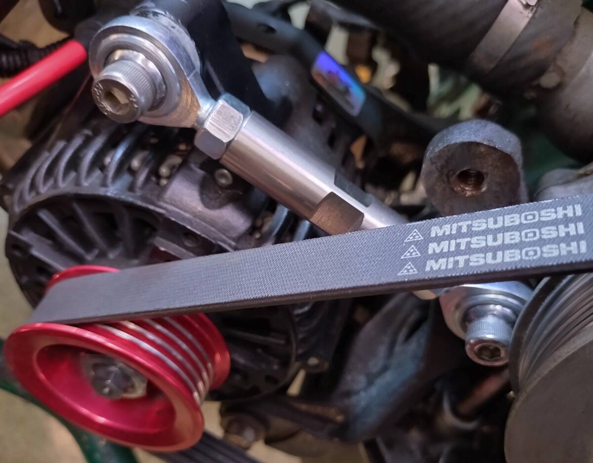 AE86 4AG ☆オルタネーター調整式テンションロッド☆(レビン