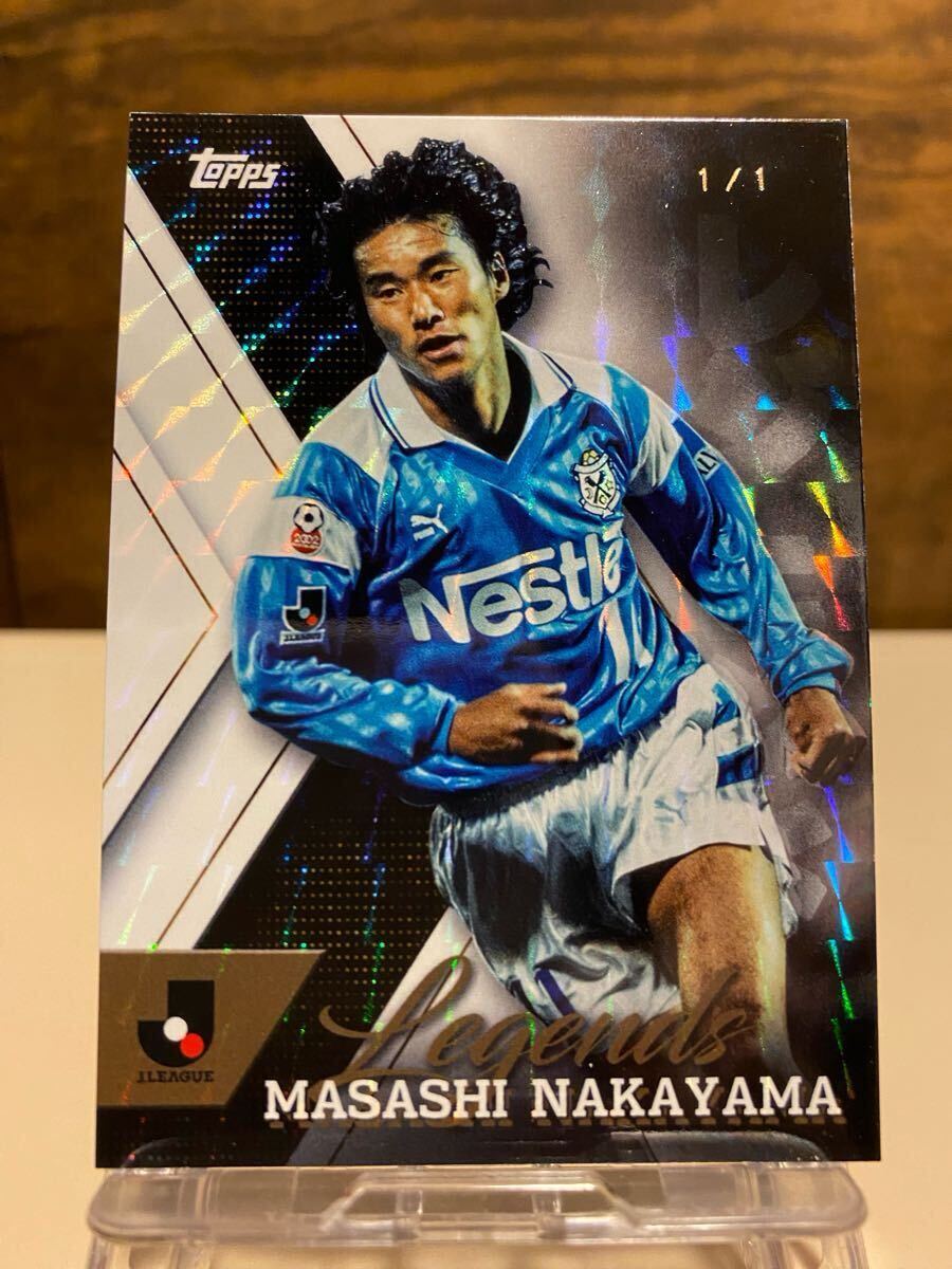 ☆1of1☆中山雅史 Topps J league Flagship 2024 トップス J ☆1of1☆中山雅史 Topps J league Flagship 2024 トップス J