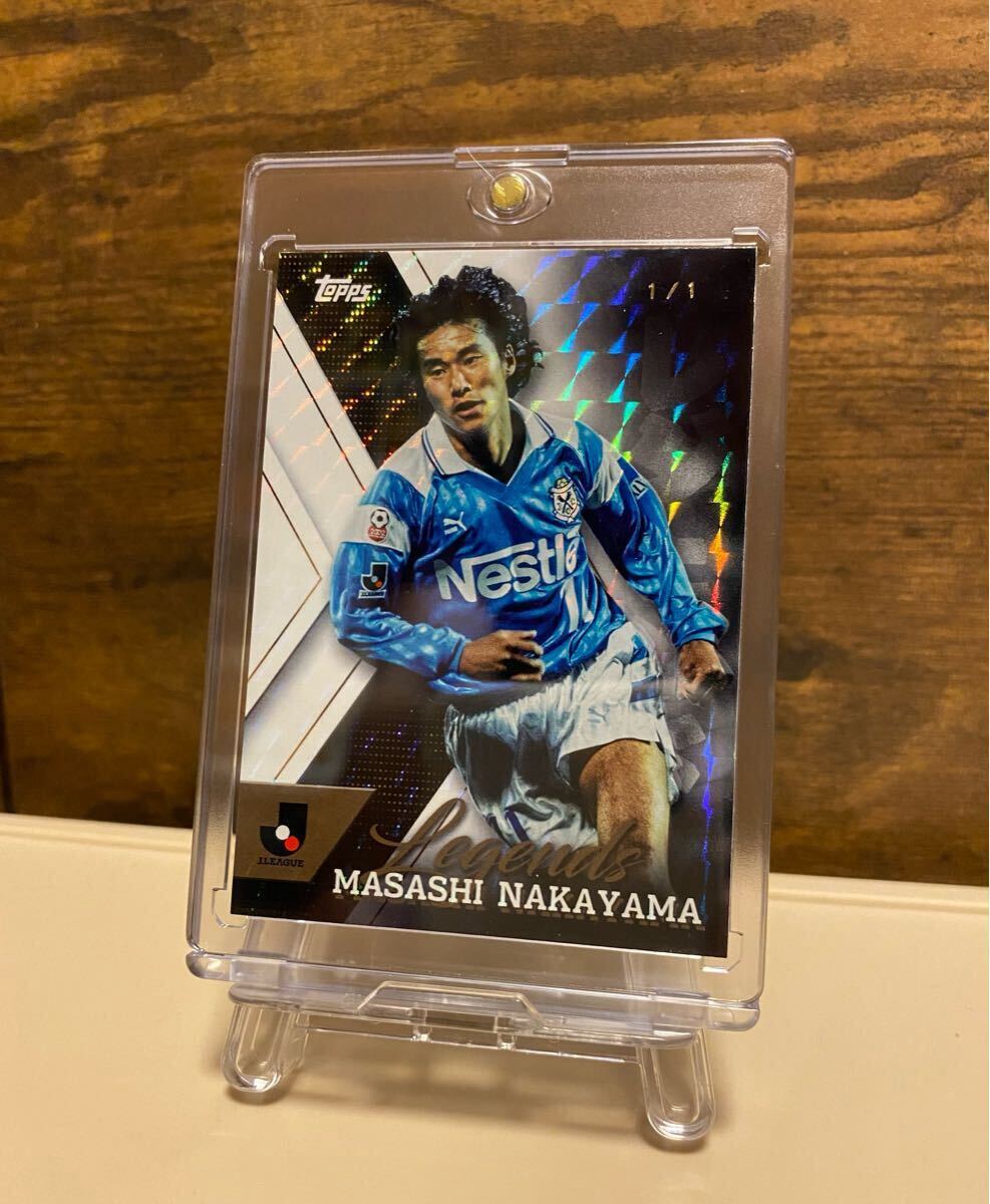 ☆1of1☆中山雅史 Topps J league Flagship 2024 トップス J ☆1of1☆中山雅史 Topps J league Flagship 2024 トップス J
