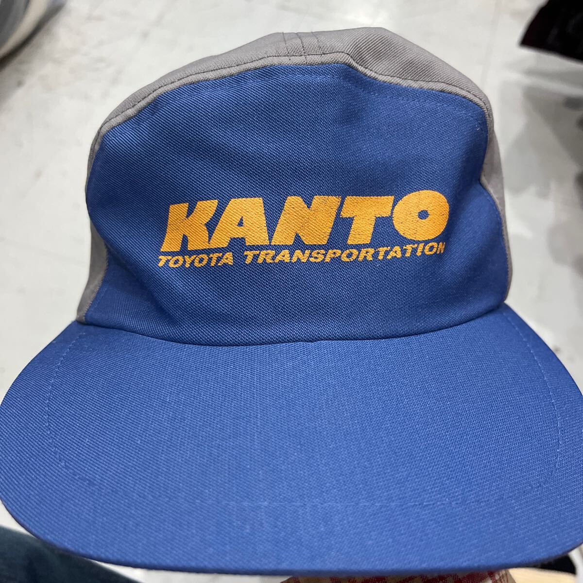 関東TOYOTA 豊田 トヨタ kanto キャップ 作業服 当時物 実物 関東TOYOTA 豊田 トヨタ kanto キャップ 作業服 当時物 実物