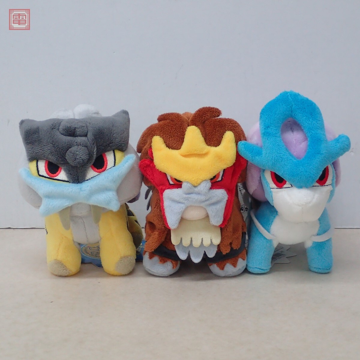 ポケモンセンター ポケドール エンテイ/ライコウ/スイクンドール ポケモンセンター ポケドール エンテイ/ライコウ/スイクンドール
