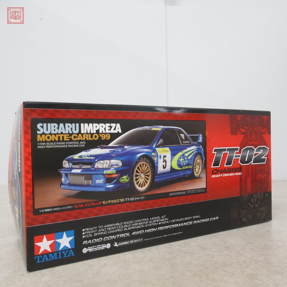 未開封 タミヤ 1/10 スバル インプレッサ モンテカルロ '99 TT 未開封 タミヤ 1/10 スバル インプレッサ モンテカルロ '99 TT
