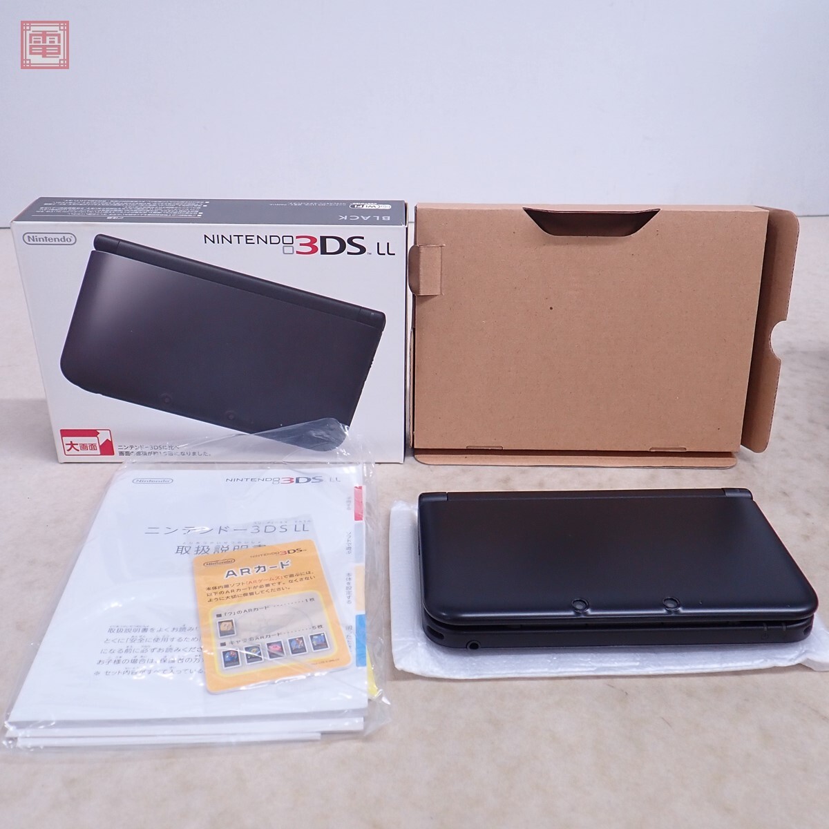 最新入荷 1円〜 動作品 シリアル一致 ニンテンドー3DS LL 本体 SPR-001 ニンテンドー3DS LL本体