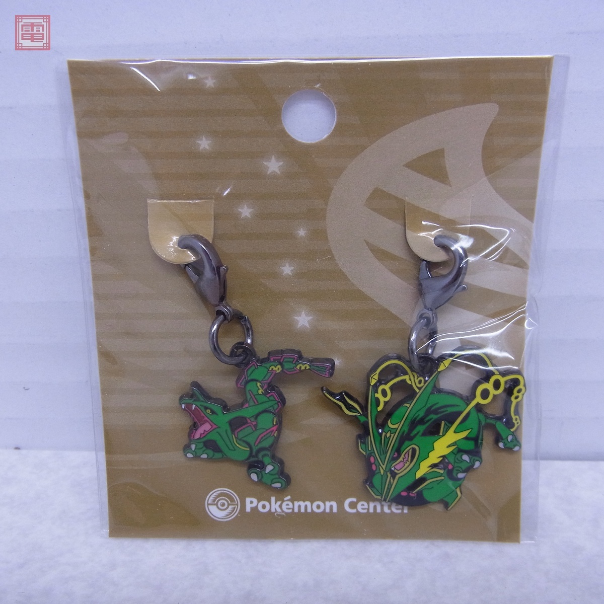 未開封 ポケモンセンター メタルチャーム 黒いメガレックウザ 未開封 ポケモンセンター メタルチャーム 黒いメガレックウザ