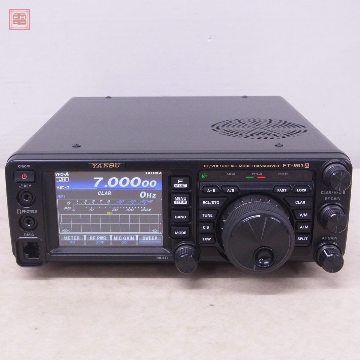美品 ヤエス FT-991AM HF帯/50/144/430MHz 50W モービル 美品 ヤエス FT-991AM HF帯/50/144/430MHz 50W モービル