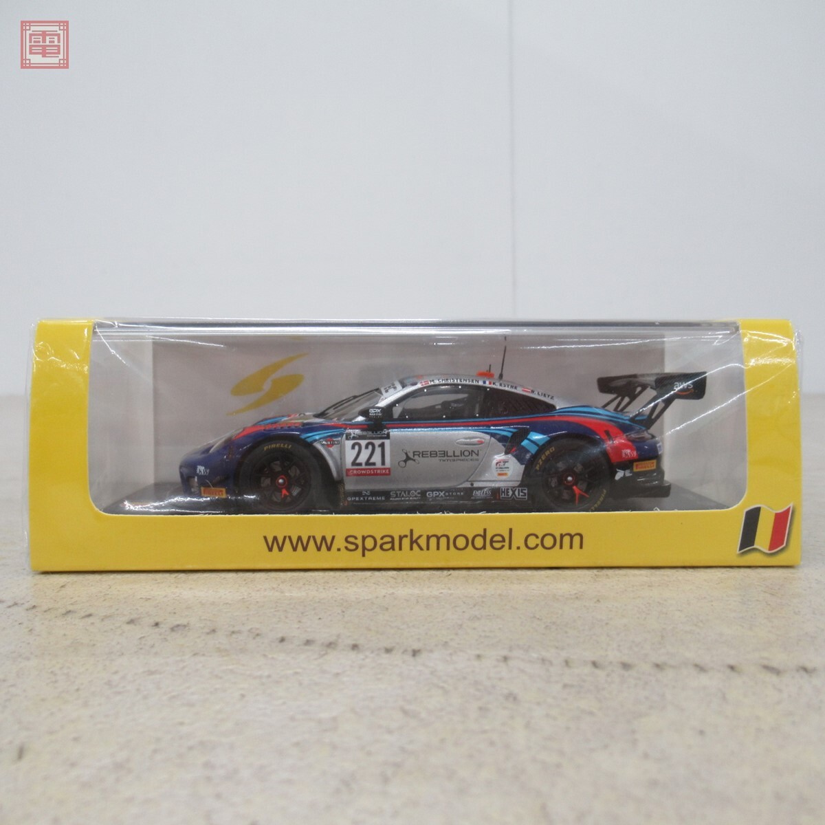 未開封 スパーク 1/43 ポルシェ 911 GT3 R-GPX マルティーニ 未開封 スパーク 1/43 ポルシェ 911 GT3 R-GPX マルティーニ