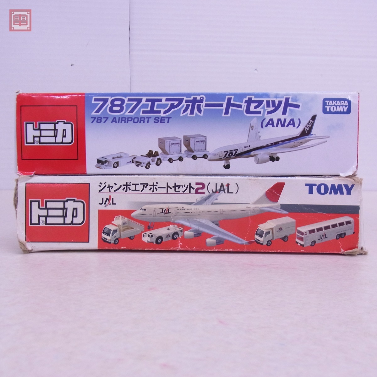 トミカ ジャンボエアポートセット2 JAL ボーイング747-400/787 トミカ ジャンボエアポートセット2 JAL ボーイング747-400/787