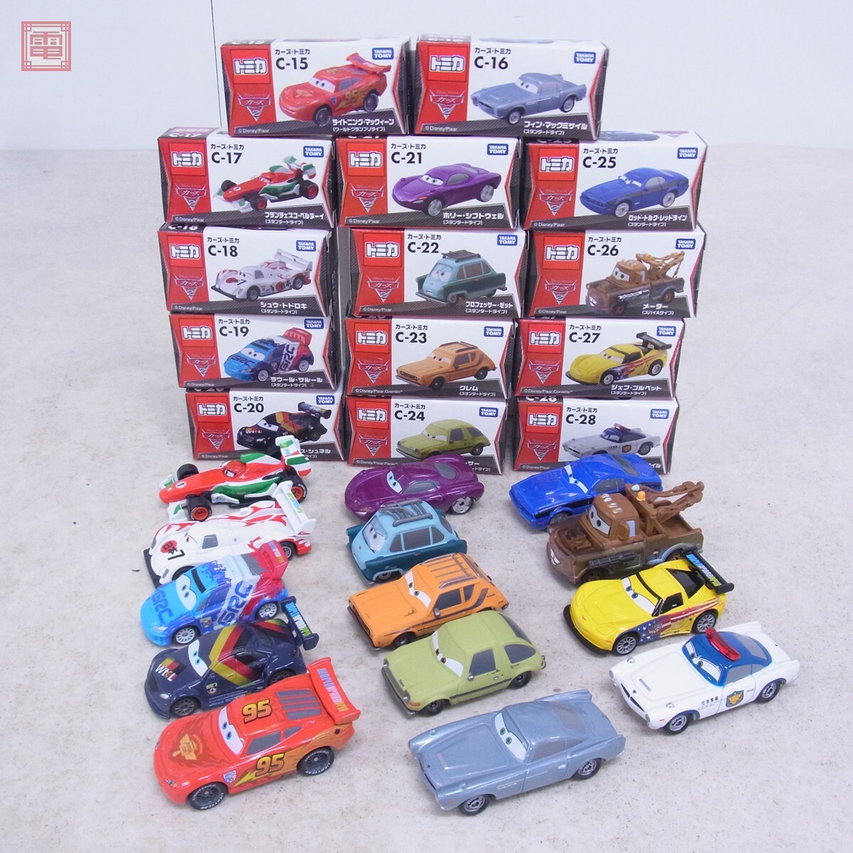 トミカ ディズニー カーズ2 シュウ・トドロキ/ライトニング トミカ ディズニー カーズ2 シュウ・トドロキ/ライトニング