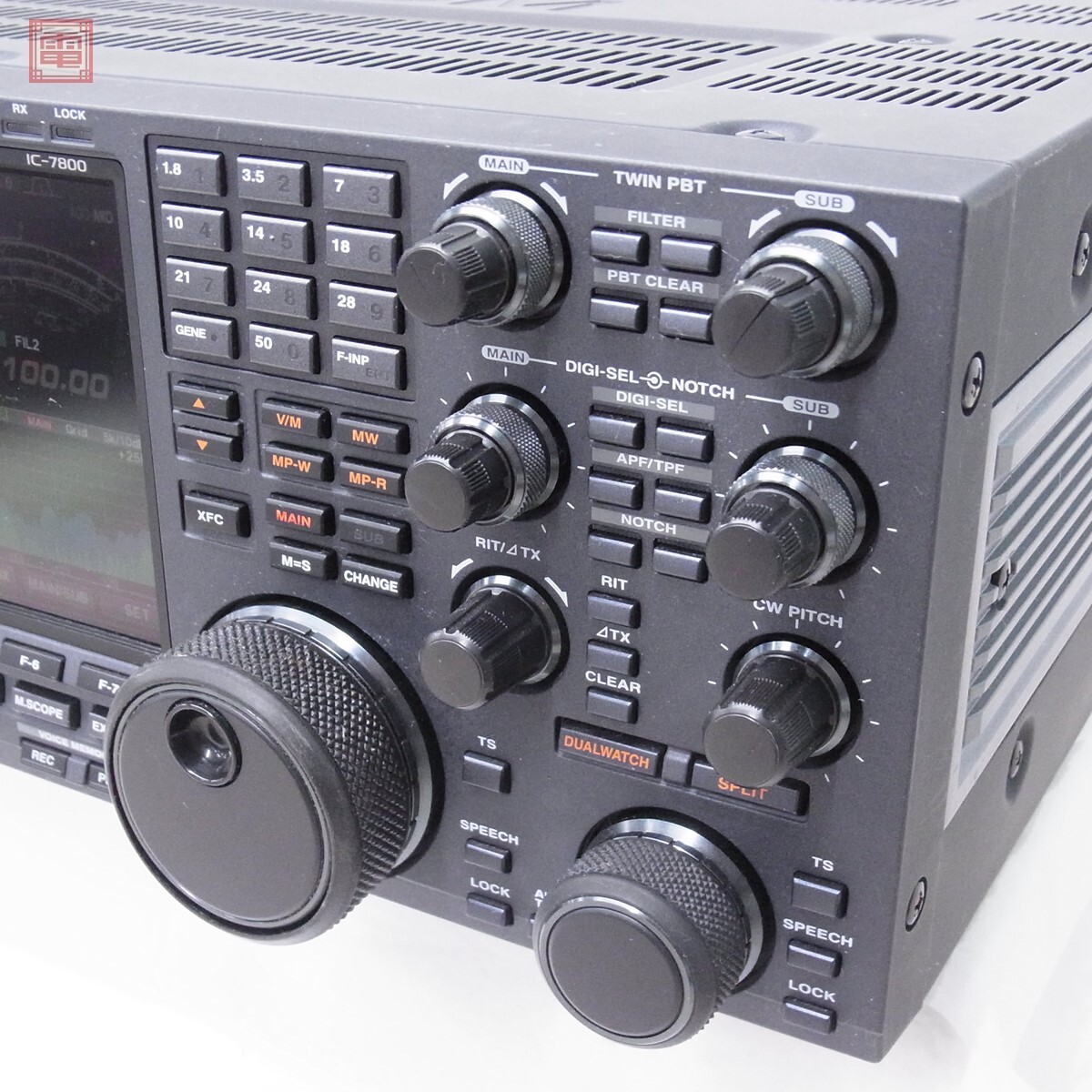アイコム IC-7800 HF帯/50MHz 200W 取説付 ICOM【SE(固定)|売買 アイコム IC-7800 HF帯/50MHz 200W 取説付 ICOM【SE(固定)|売買