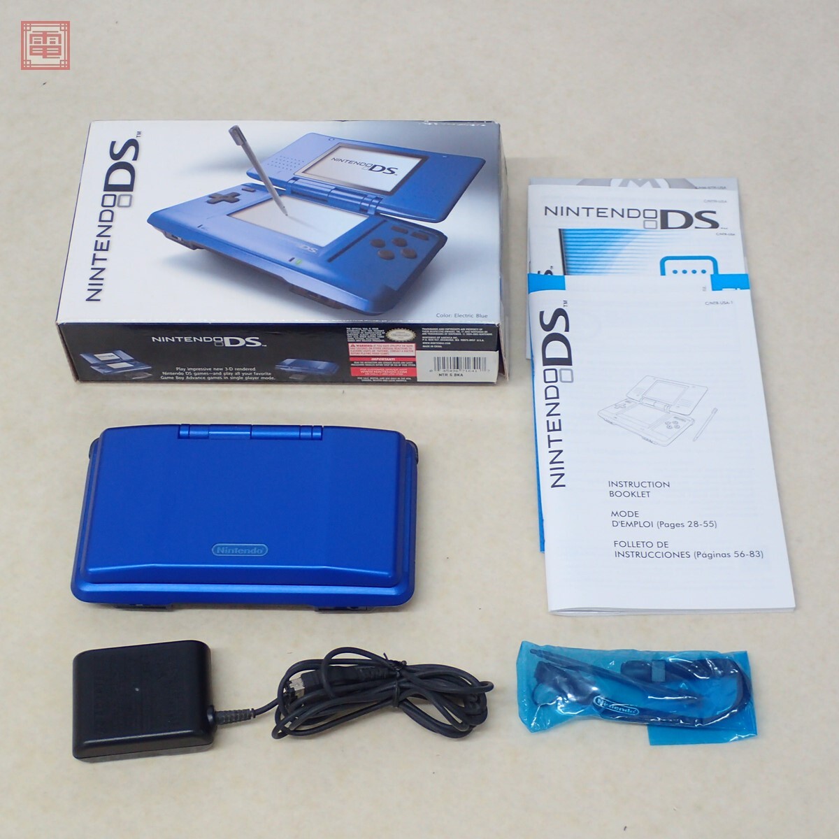 動作品 本体良品 NDS ニンテンドーDS 海外版 初代 本体 NTR-001 動作品 本体良品 NDS ニンテンドーDS 海外版 初代 本体 NTR-001