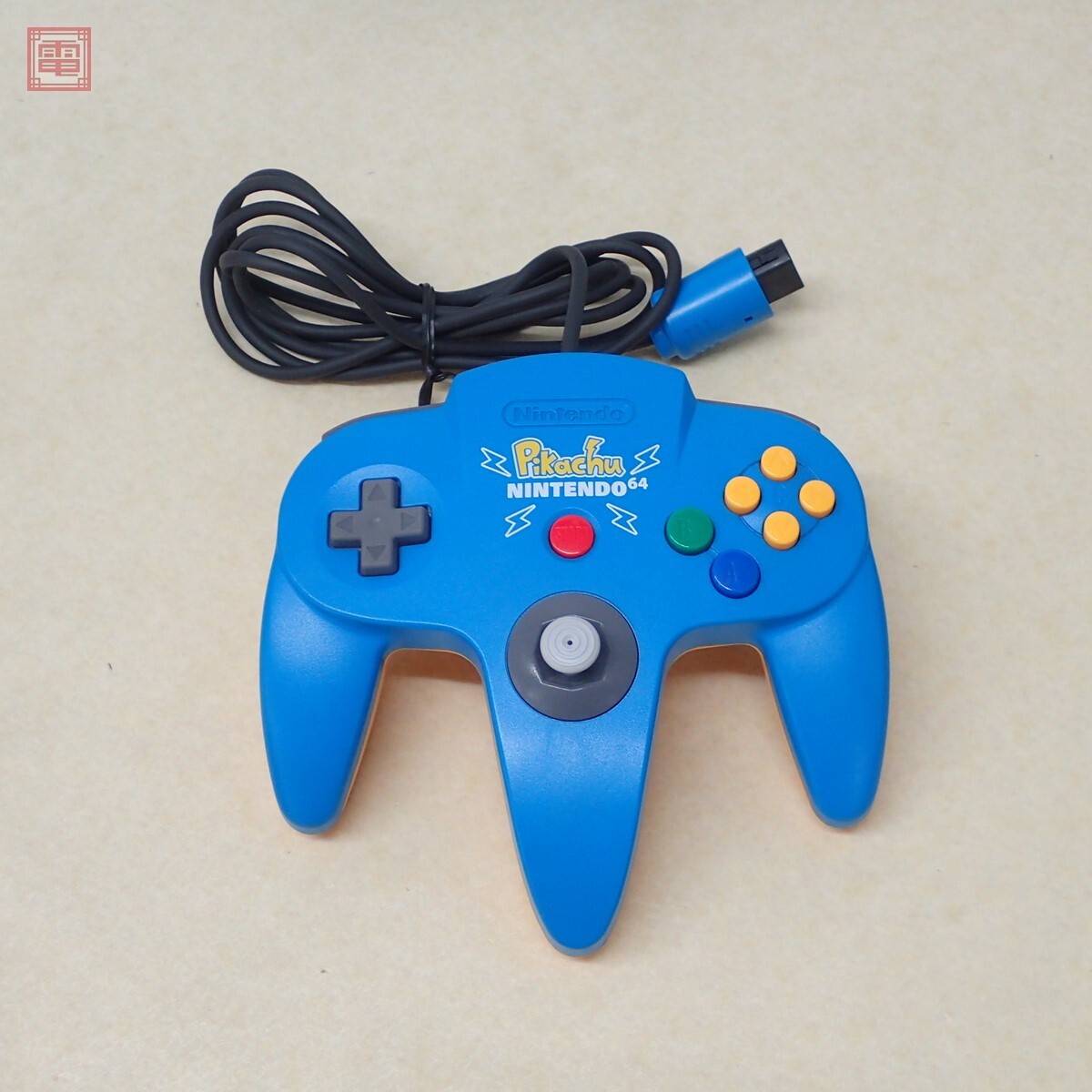 動作品 良品 N64 ニンテンドウ64 コントローラー ピカチュウ NUS 動作品 良品 N64 ニンテンドウ64 コントローラー ピカチュウ NUS