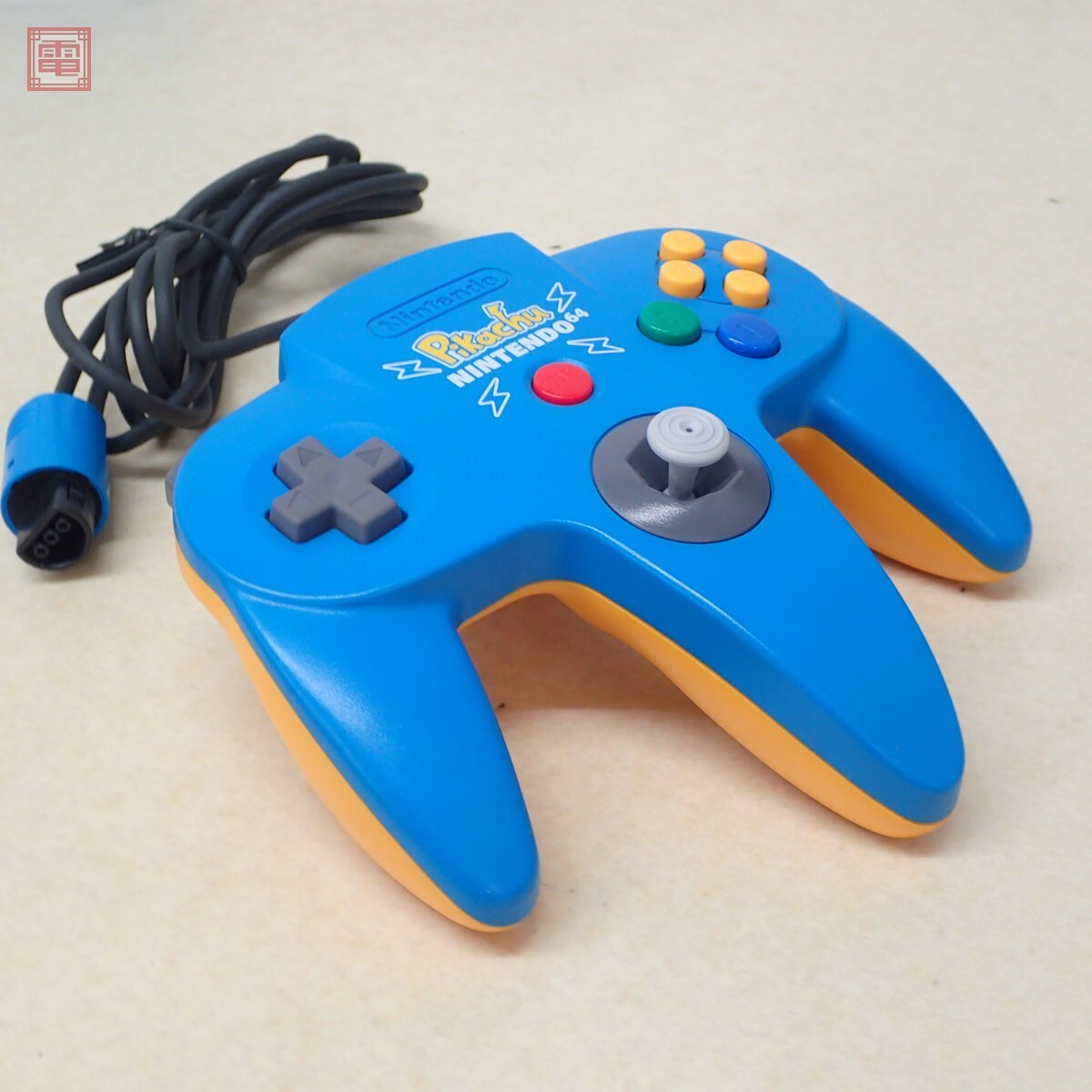 動作品 良品 N64 ニンテンドウ64 コントローラー ピカチュウ NUS 動作品 良品 N64 ニンテンドウ64 コントローラー ピカチュウ NUS