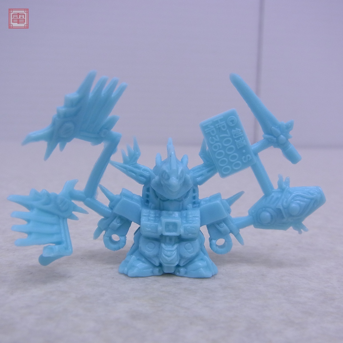 未切り離し SDガンダム 消しゴム 輝神竜士レッドランダー 水色 未切り離し SDガンダム 消しゴム 輝神竜士レッドランダー 水色
