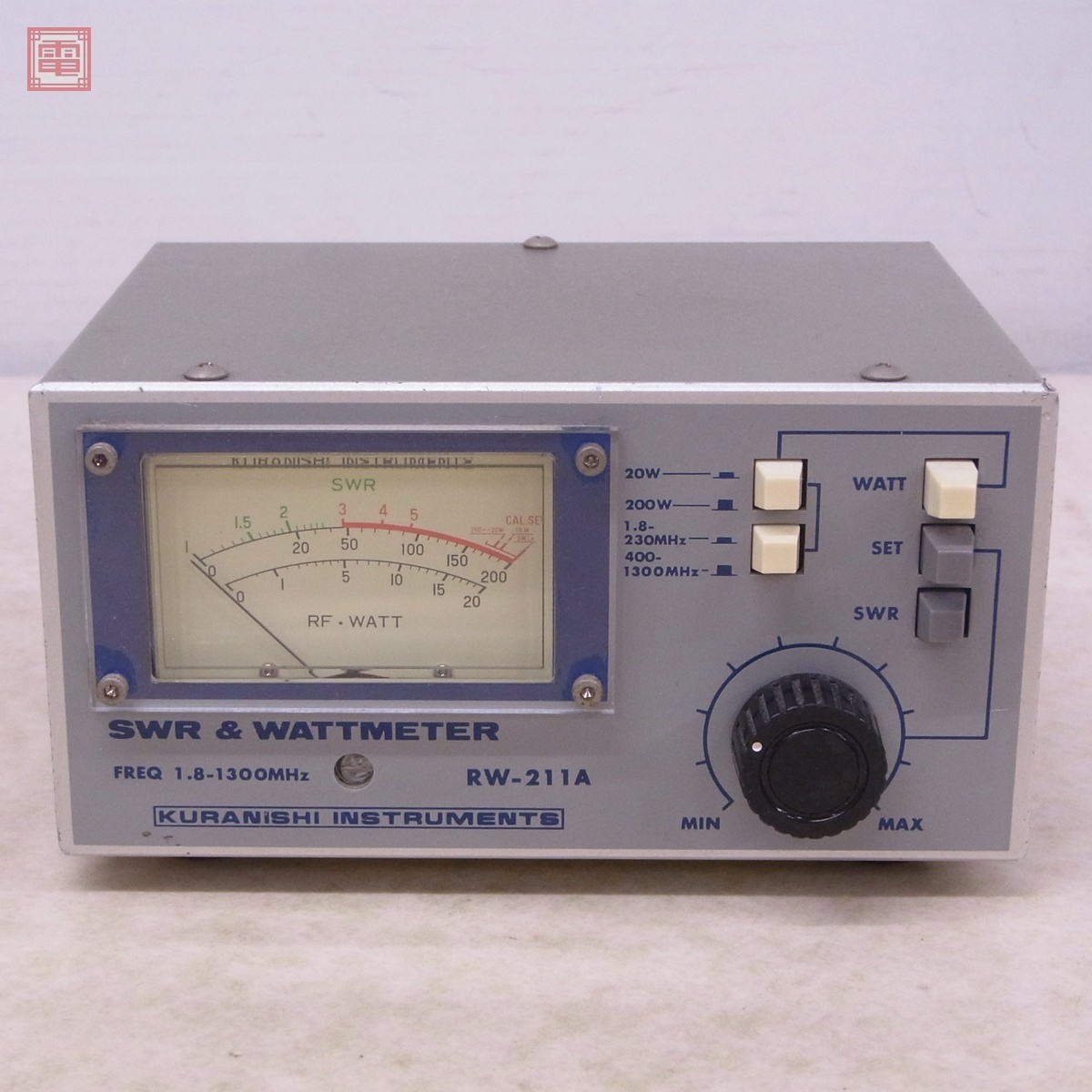 クラニシ 通過型電力計 SWR計 RW-211A Yahoo!オークション - クラニシ RW-211A 通過型電力計 SWR計 1.8