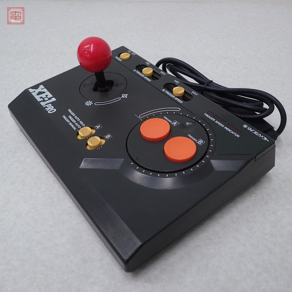 動作品 MSX/X68000/X1 等 ジョイスティック XE-1PRO 電波新聞社 動作品 MSX/X68000/X1 等 ジョイスティック XE-1PRO 電波新聞社