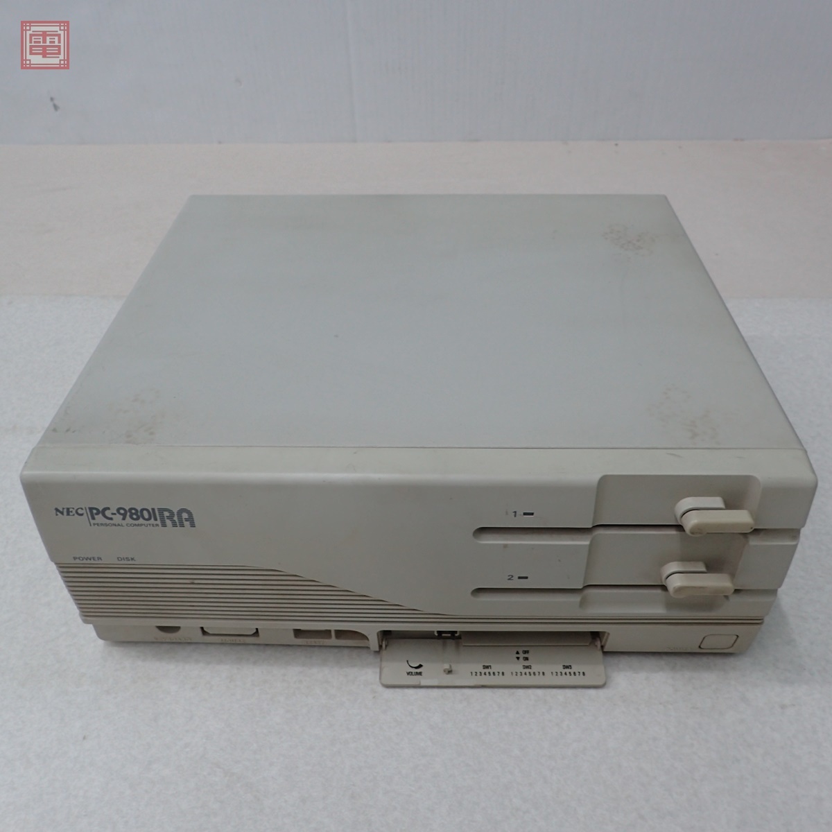 NEC PC-9801RA (PC-9801RA2) 本体 + キーボード付 日本電気 NEC PC-9801RA (PC-9801RA2) 本体 + キーボード付 日本電気
