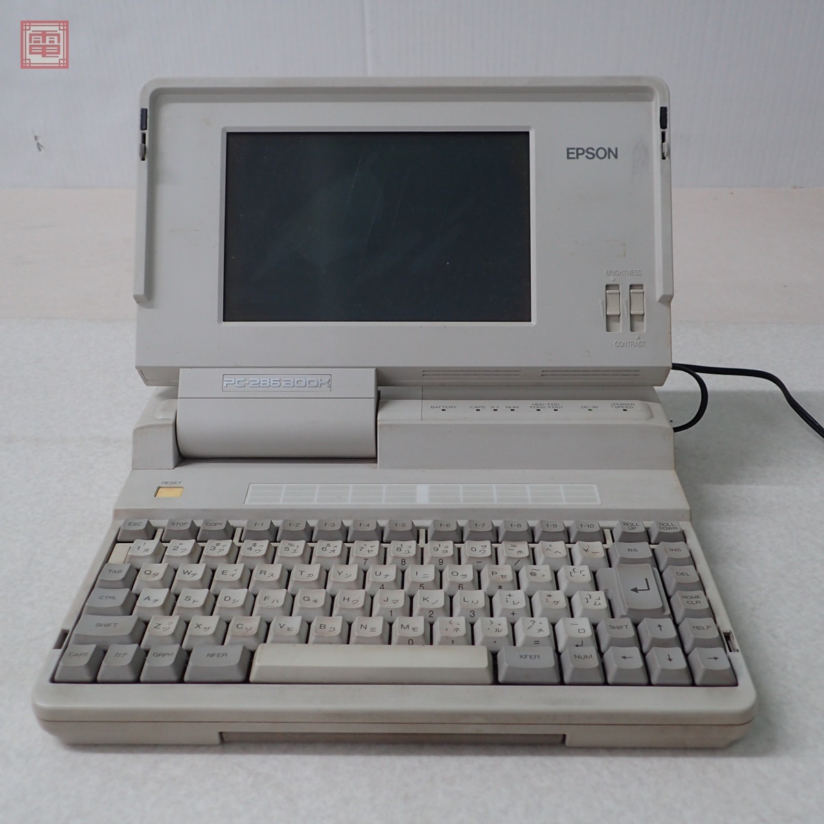 EPSON PC-286 BOOK(PC-286B-STD)本体 エプソン レトロPC AC付 EPSON PC-286 BOOK(PC-286B-STD)本体 エプソン レトロPC AC付
