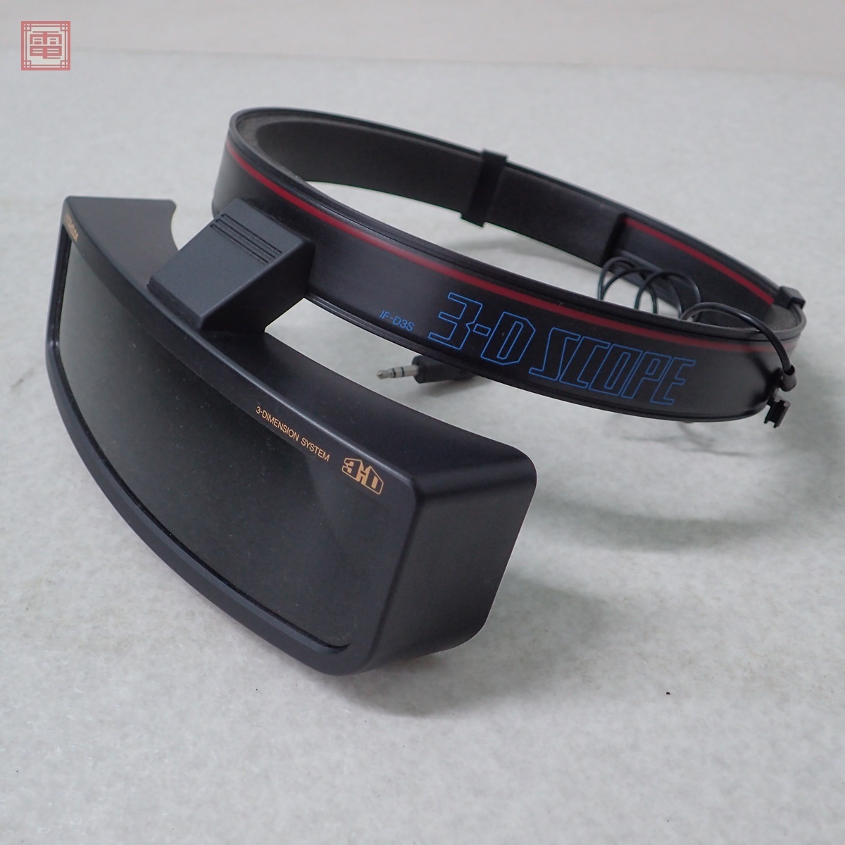 Victor VHDビデオディスク用立体スコープ IF-D3S ビクター 箱説 Victor VHDビデオディスク用立体スコープ IF-D3S ビクター 箱説