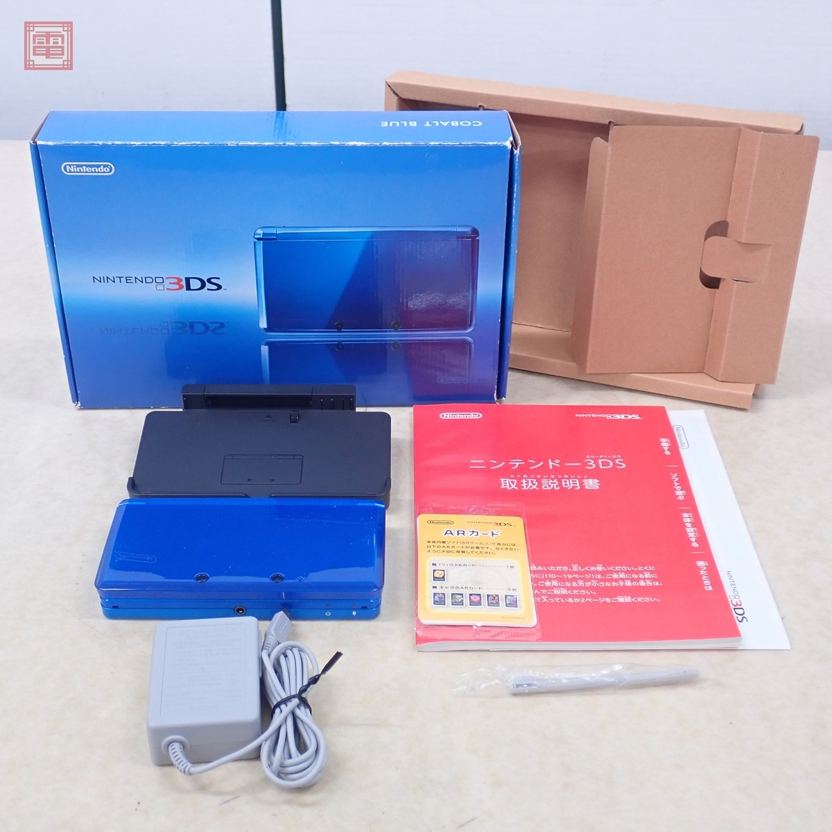 動作品 本体良品 ニンテンドー3DS 本体 CTR-001 コバルトブルー 動作品 本体良品 ニンテンドー3DS 本体 CTR-001 コバルトブルー