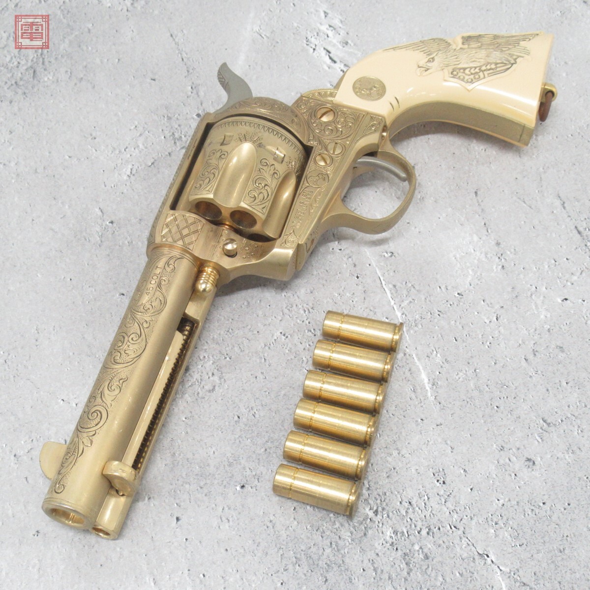 フランクリンミント 金属製モデルガン コルト SAA パットン将軍 フランクリンミント 金属製モデルガン コルト SAA パットン将軍