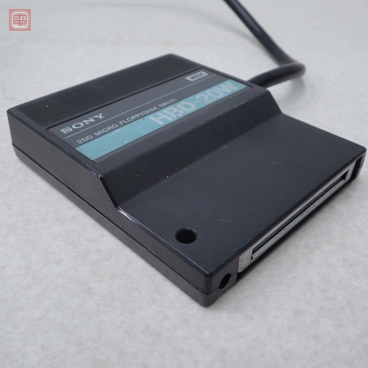 SONY MSX マイクロフロッピーディスクドライブ HBD-20W HITBIT SONY MSX マイクロフロッピーディスクドライブ HBD-20W HITBIT