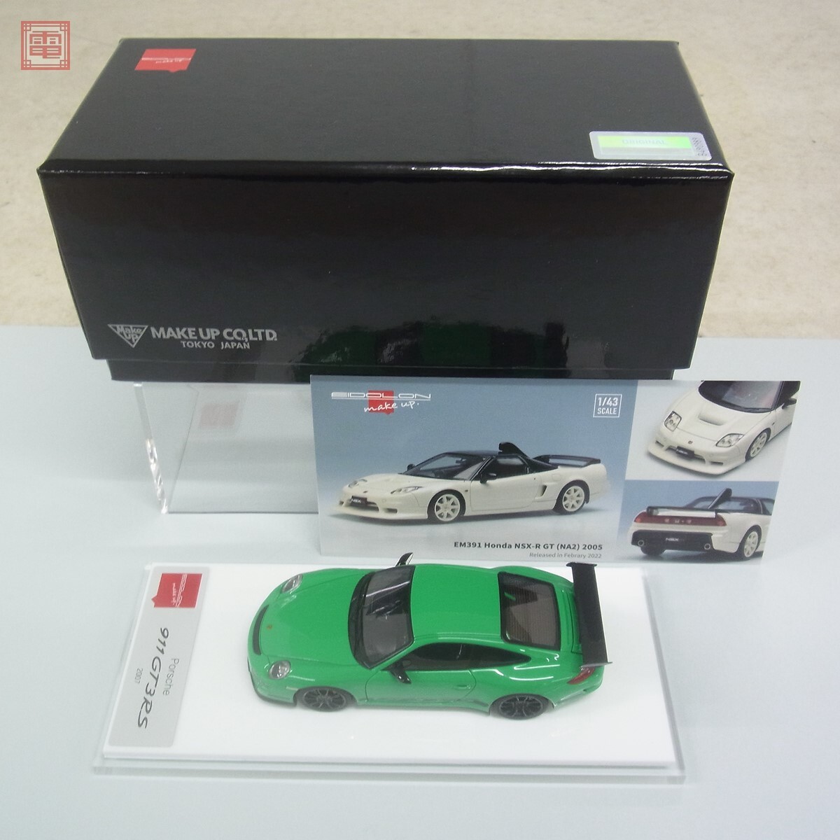 メイクアップ/アイドロン 1/43 ポルシェ 911 (997) GT3 RS 2007 メイクアップ/アイドロン 1/43 ポルシェ 911 (997) GT3 RS 2007