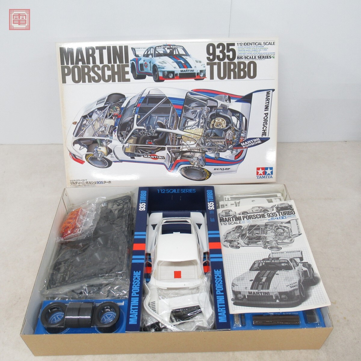 【希少】タミヤ 1/12 マルティーニ ポルシェ 935ターボ 未組立 Yahoo!オークション - 未組立 タミヤ 1/12 マルティーニ