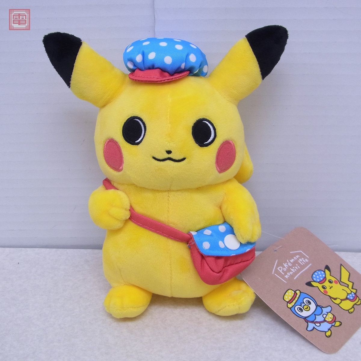 ポケモンセンター のんびりライフ ピカチュウ ぬいぐるみ 紙タグ ポケモンセンター のんびりライフ ピカチュウ ぬいぐるみ 紙タグ