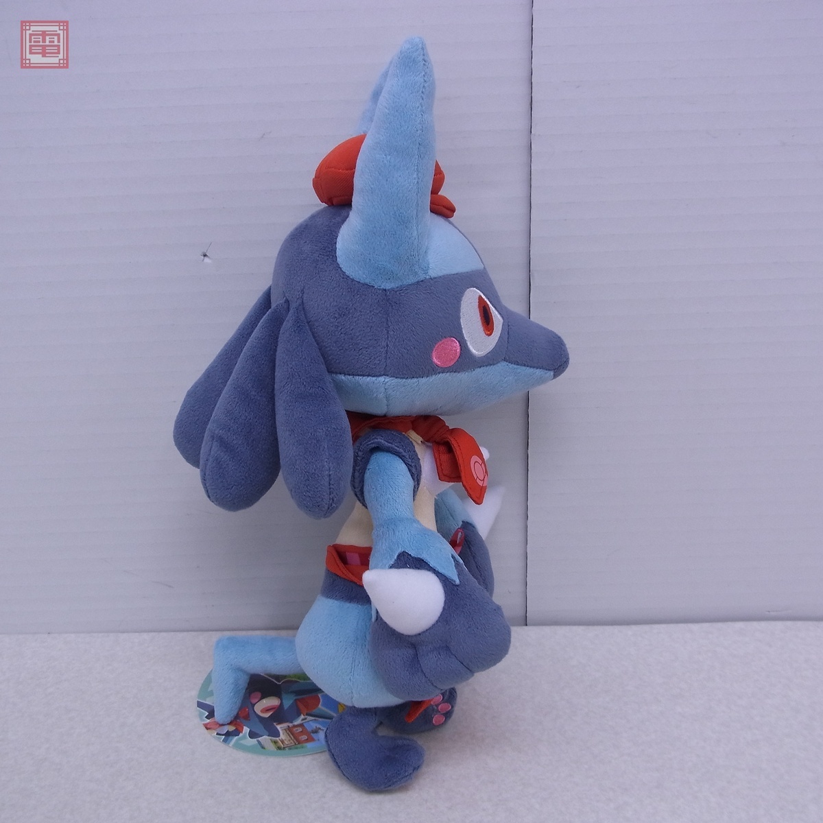 ポケモンセンター Pokemon Cafe Mix ルカリオ ぬいぐるみ 紙タグ ポケモンセンター Pokemon Cafe Mix ルカリオ ぬいぐるみ 紙タグ