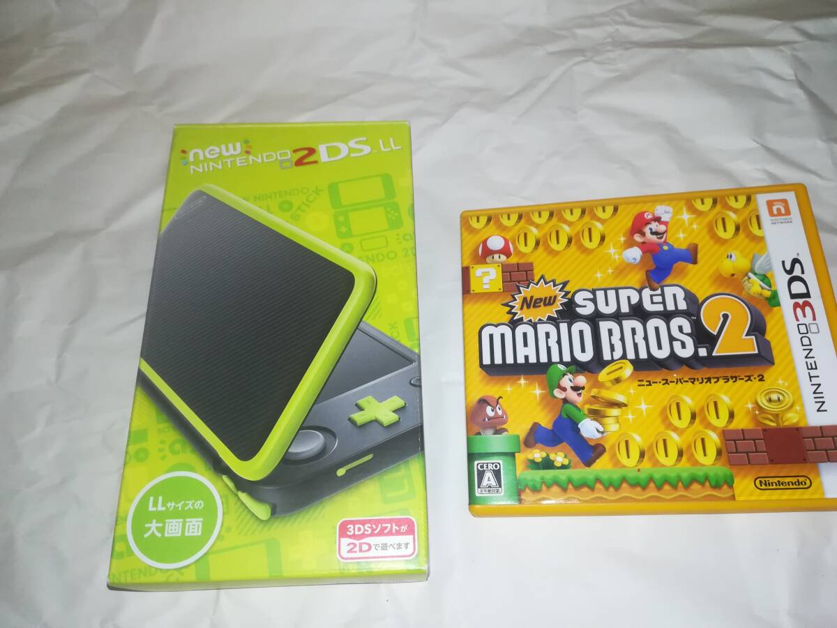2DS new NINTENDO 2DS LL 本体 ブラック×ライム New スーパー 2DS new NINTENDO 2DS LL 本体 ブラック×ライム New スーパー