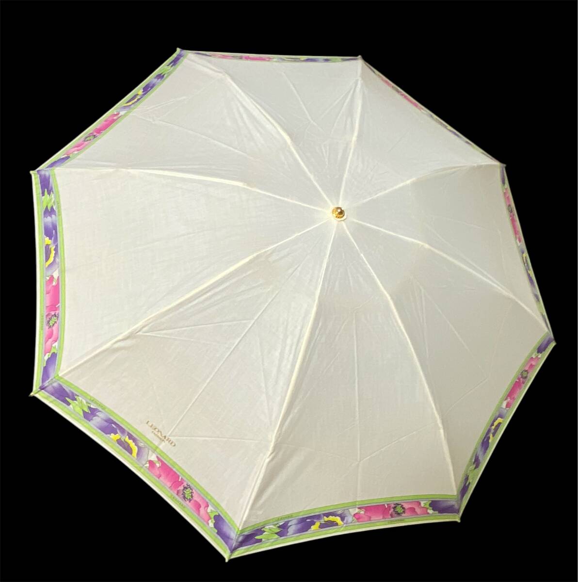 レオナール 晴雨兼用 折りたたみ傘(女性用)|売買された レオナール 晴雨兼用 折りたたみ傘(女性用)|売買された