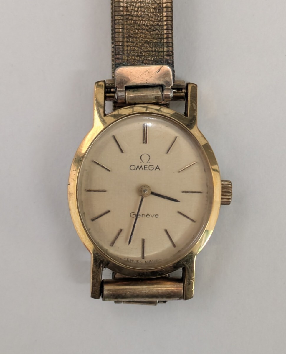 ☆OMEGA オメガ Geneve ジュネーブ 腕時計 レディース ゴールド ☆OMEGA オメガ Geneve ジュネーブ 腕時計 レディース ゴールド