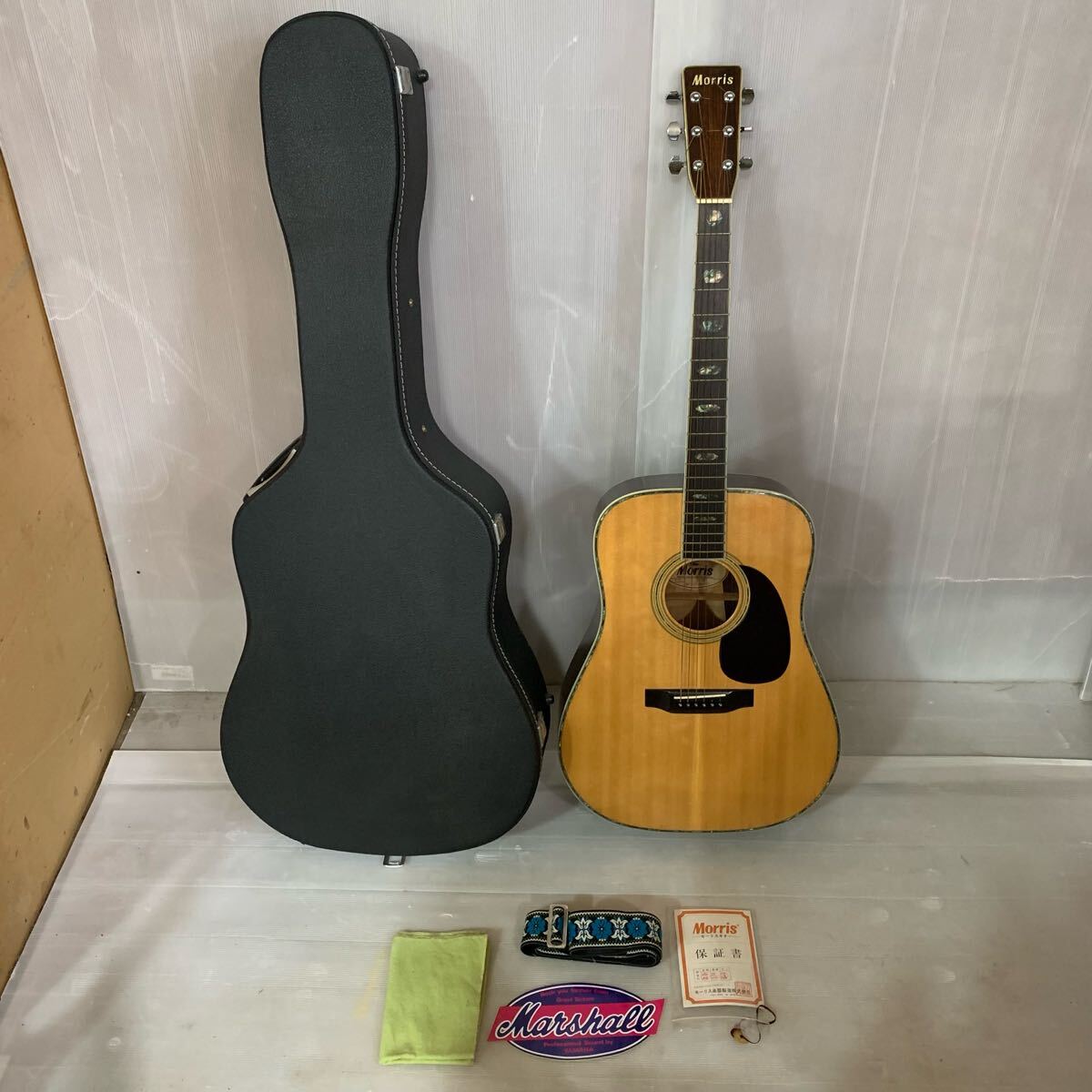 1円スタート Morris モーリス W-40 アコースティックギター 1円スタート Morris モーリス W-40 アコースティックギター