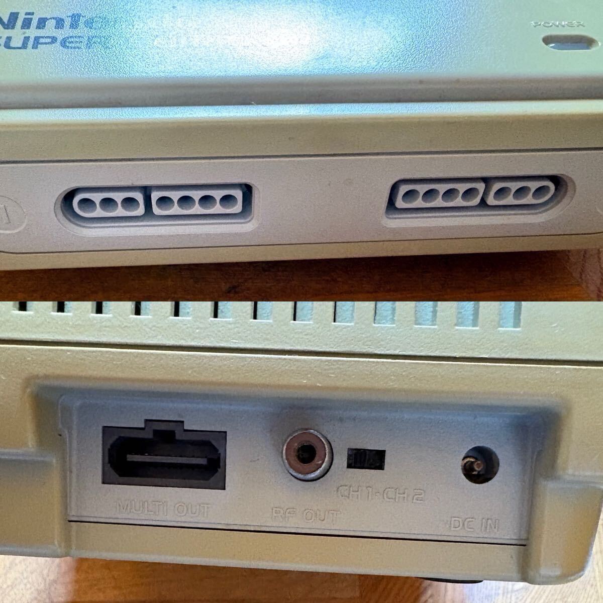  коробка инструкция имеется nintendo Super Famicom SHVC-001 подлинная вещь 